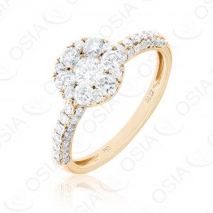 18 KARAT DIAMOND RING