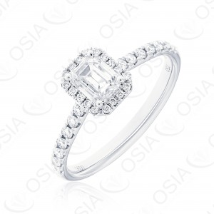 18 Karat Solitaire Ring