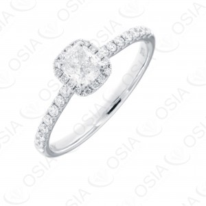 18 Karat Solitaire Ring