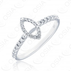 18 KARAT SOLITAIRE MOUNT(0.75cts)