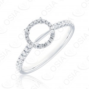 18 KARAT SOLITAIRE MOUNT(1.50cts)