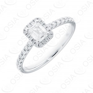 18 Karat Solitaire Ring