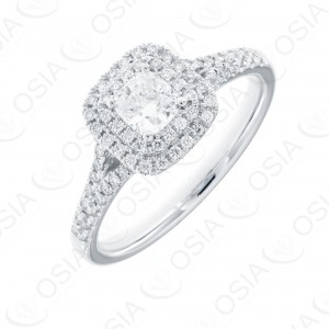 18 Karat Solitaire Ring