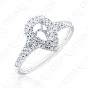 18 KARAT SOLITAIRE MOUNT