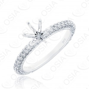 18 KARAT SOLITAIRE MOUNT(1.20cts)