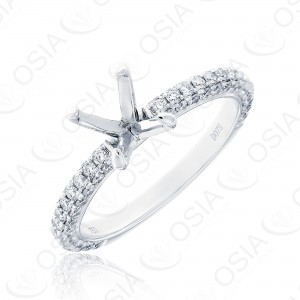18 KARAT SOLITAIRE MOUNT(2.00cts)