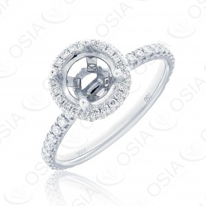 18 KARAT SOLITAIRE MOUNT(1.50cts)