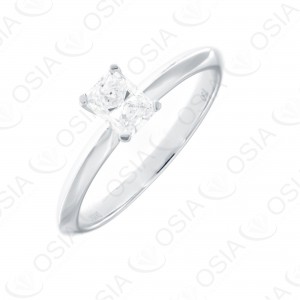 18 Karat Solitaire Ring